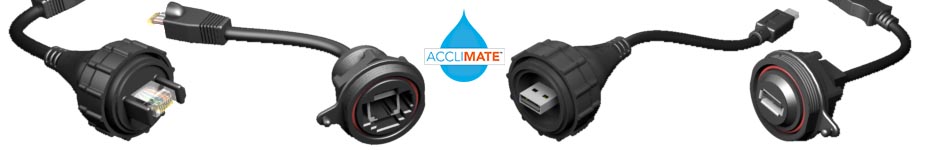 AccliMate™ Gewinde-Rundsteckverbinder-Kabelkonfektionen