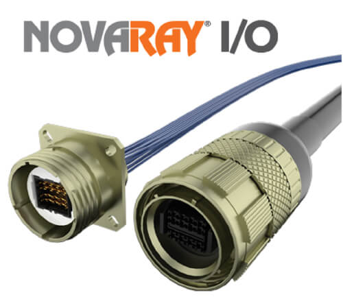 Novaray I/O 38999 Robuste I/O-Systeme