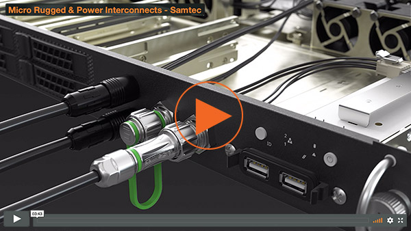 Miniaturisierte robuste Stromverbindung Video