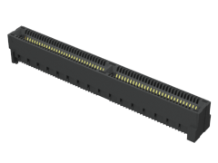 0.80 mm Robuste Highspeed-Edgecard-Steckverbinder