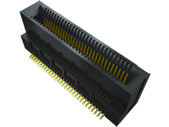 0.635 mm Mini-Edgecard-Steckverbinder, vertikal