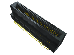 0.80 mm Mini-Edgecard-Steckverbinder, vertikal