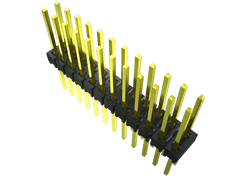 Leiterplatten-Stiftleisten mit variabler Höhe, 0.100" Raster