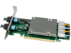 PCIe®-Over-Fiber-Adapterkarte
