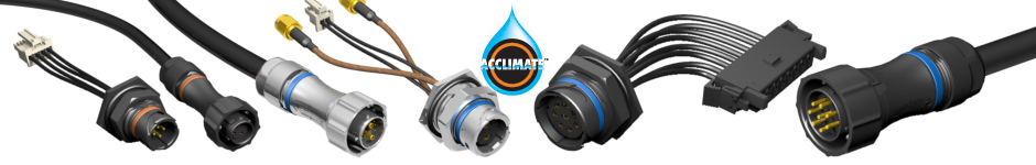 AccliMate™バイオネット防水/防塵丸型