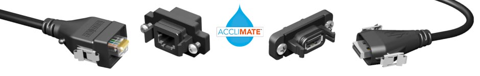 AccliMate™防水/防塵角型